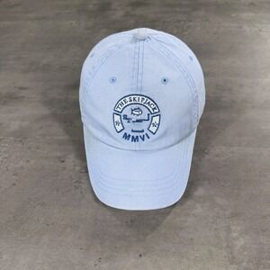 Southern Tide Skipjack Hat Mens OS Light Blue Cotton Baseball Cap Yacht Logo